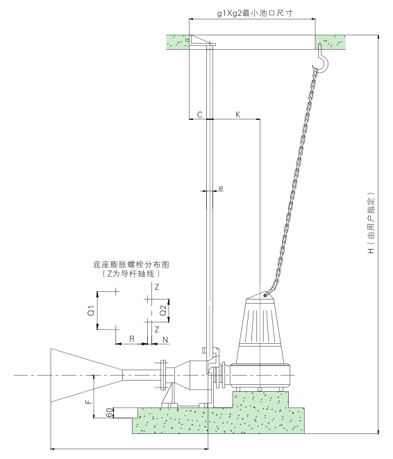 QSB型潛水射流式曝氣機(jī)
