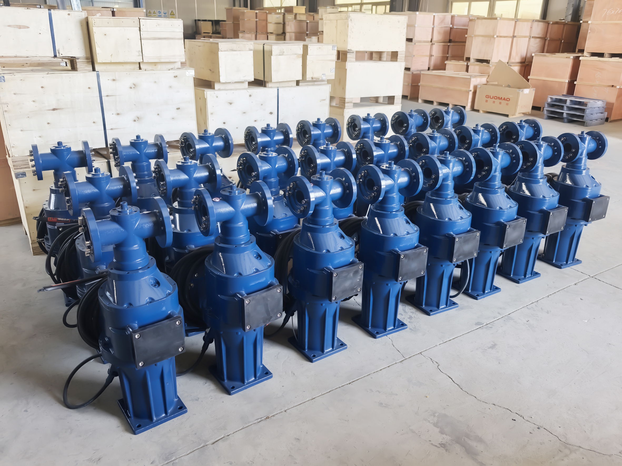 攜手安徽客戶，南京藍寶石潛水推流器助力污水處理項目高效運行